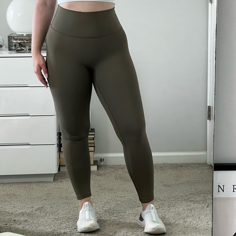 Offline by Aerie khaki-colored goals leggings